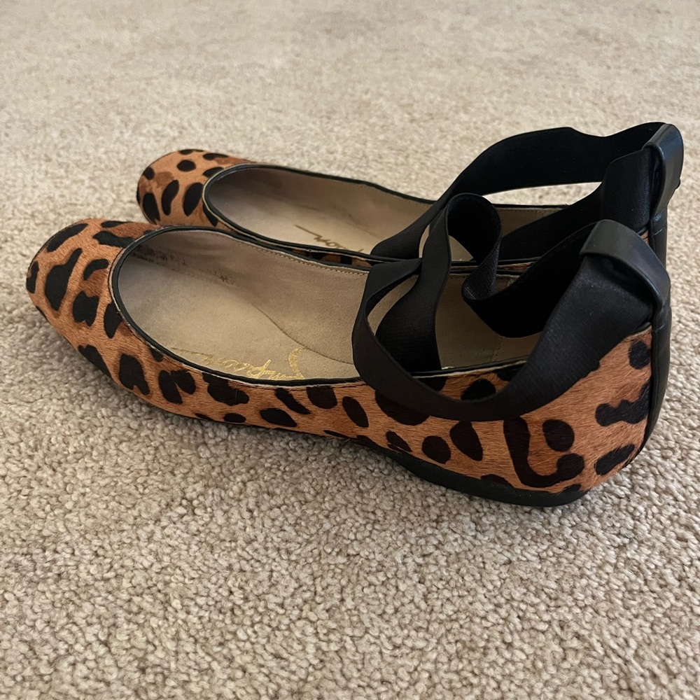 Jessica Simpson Leopard Print Women's Ballet Flats